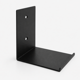 Monster Armor floating shelf holding Funko Pops collectibles, made of sturdy material with a sleek, modern design.