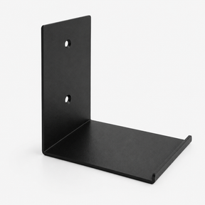 Monster Armor floating shelf holding Funko Pops collectibles, made of sturdy material with a sleek, modern design.
