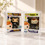 Monster Armor Pop case featuring a colorful, durable design for Funko Pop collectibles.